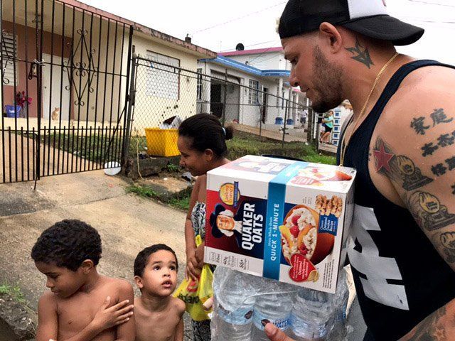 Molina delivers supplies to people in Puerto Rico in aid of damage left by Hurricane Maria